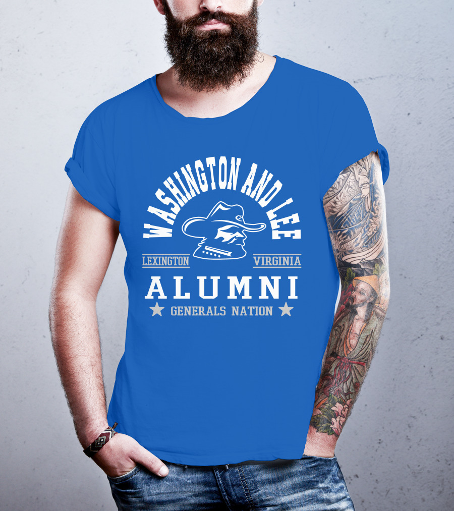 Washington And Lee University Alumni Lexington Virginia Generals Nation T-Shirt