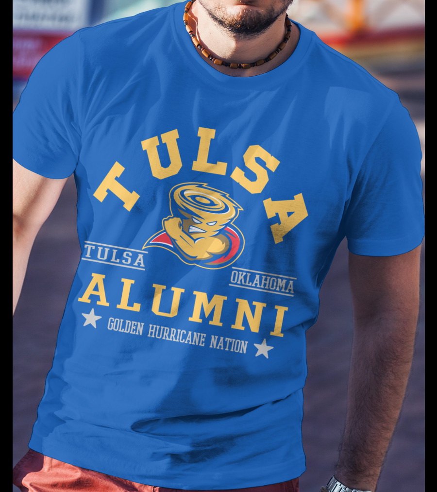 Tulsa Alumni Oklahoma Golden Hurricane Nation T-Shirt