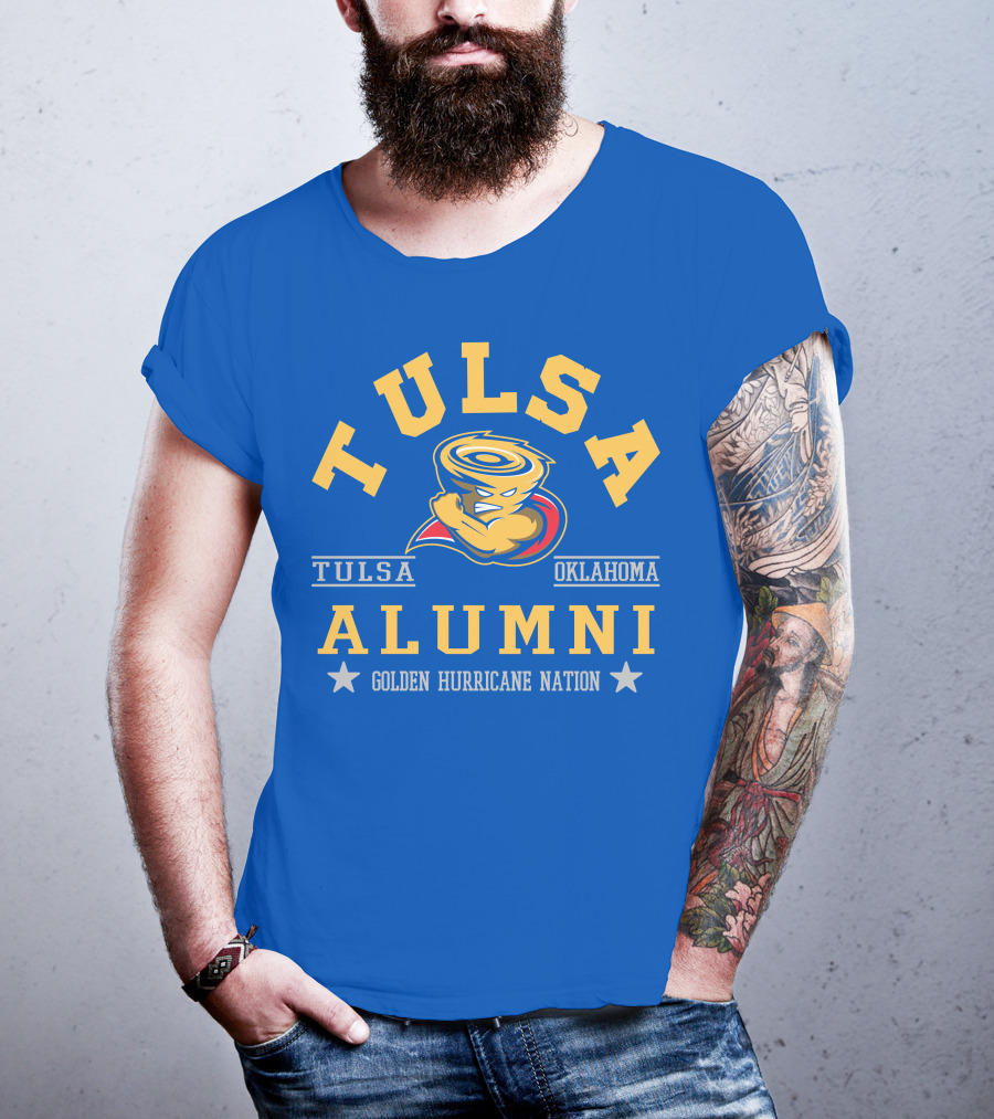 Tulsa Alumni Oklahoma Golden Hurricane Nation T-Shirt