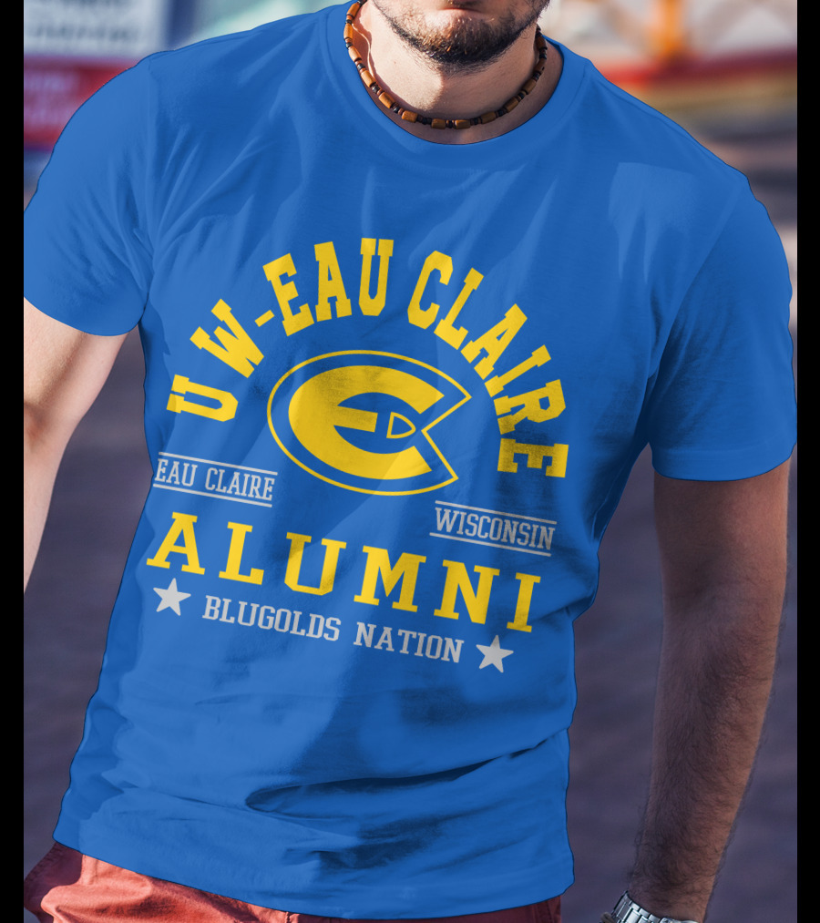 UW Eau Claire Alumni Blugolds Nation Eau Claire Wisconsin T-Shirt