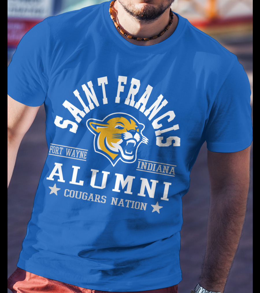 Saint Francis Fort Wayne Indiana Alumni Cougars Nation T-Shirt