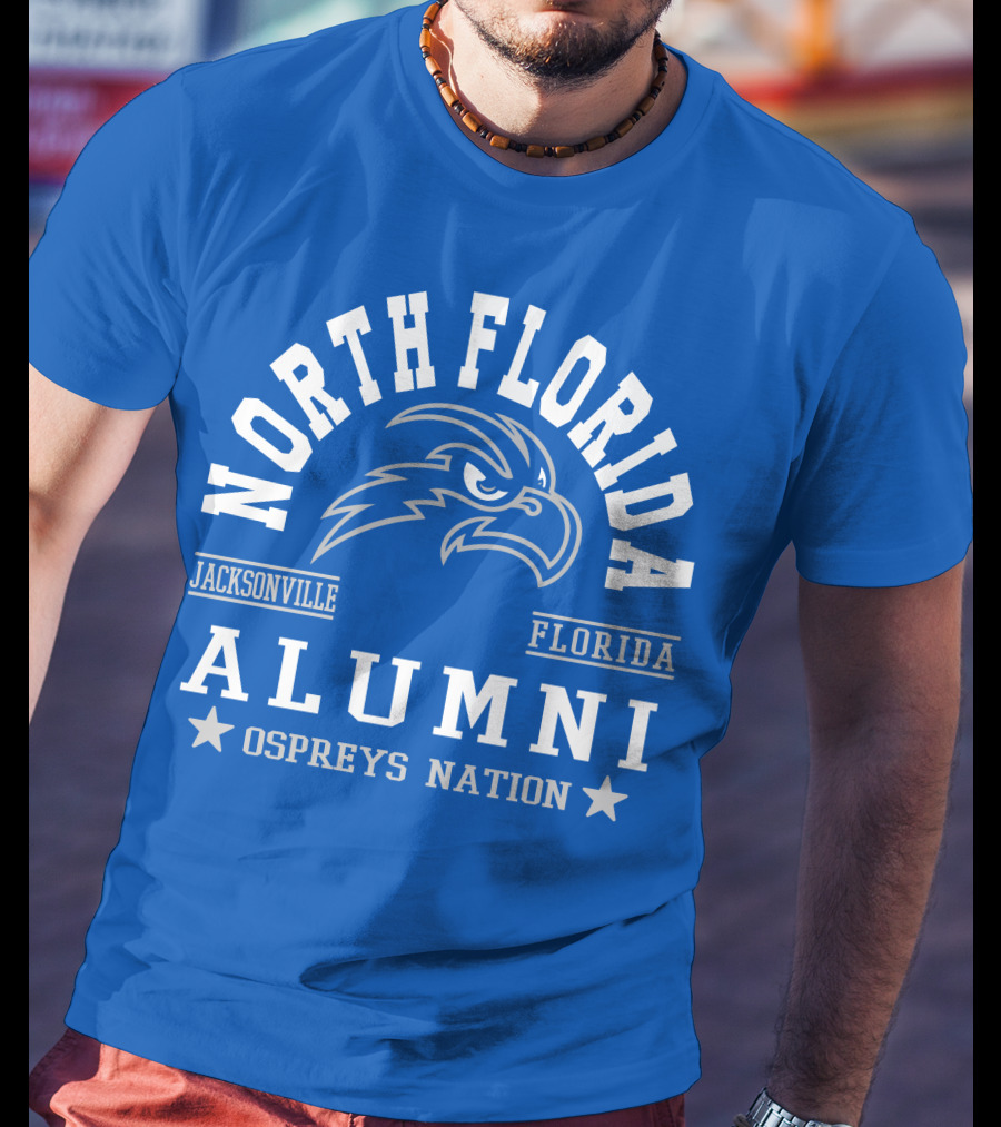 North Florida Alumni Ospreys Nation Jacksonville Florida T-Shirt