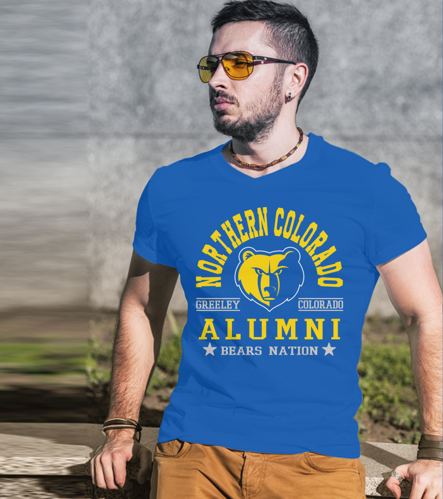 Northern Colorado Alumni Bears Nation Greeley Colorado T-Shirt