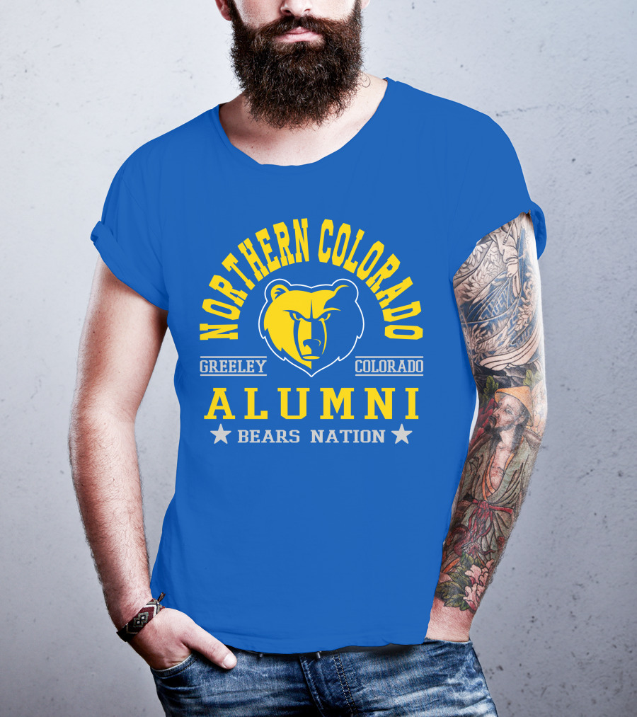 Northern Colorado Alumni Bears Nation Greeley Colorado T-Shirt