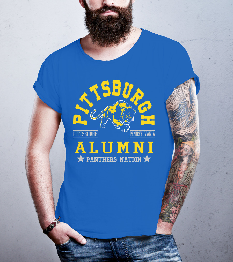 Pittsburgh Pennsylvania Alumni Panthers Nation T-Shirt