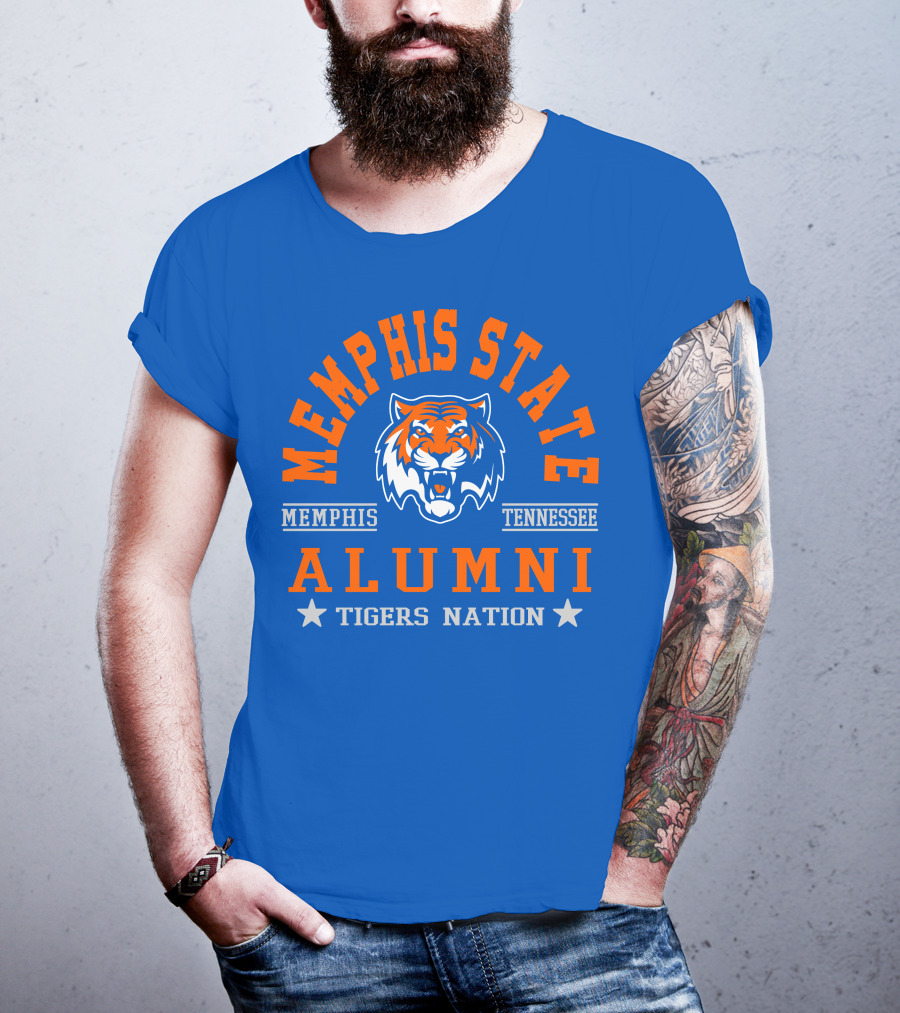 Memphis State Alumni Tigers Nation Memphis Tennessee T-Shirt