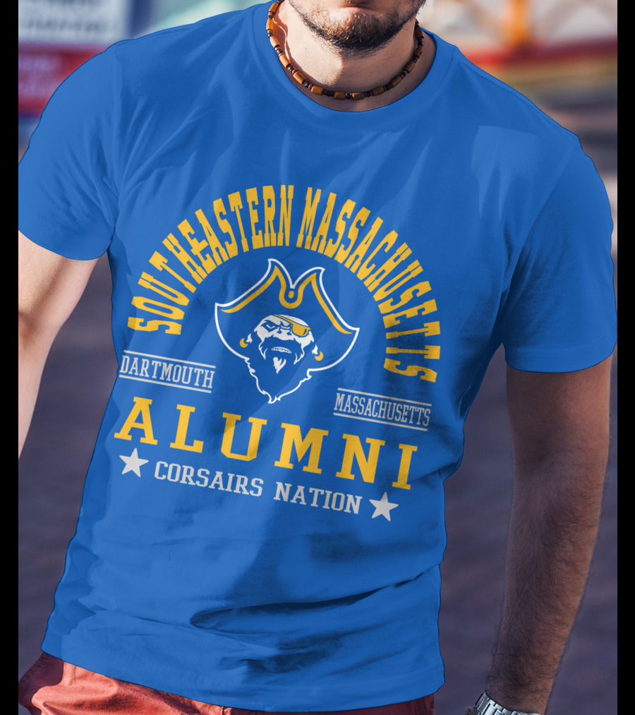 Southeastern Massachusetts Dartmouth Alumni Corsairs Nation T-Shirt