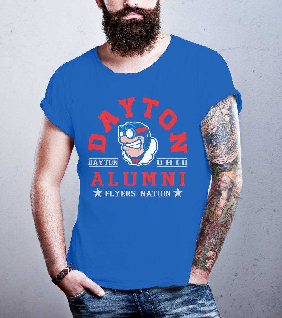 Dayton Ohio Alumni Flyers Nation T-Shirt