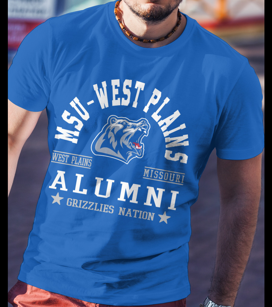 MSU–West Plains Missouri Alumni Grizzlies Nation T-Shirt