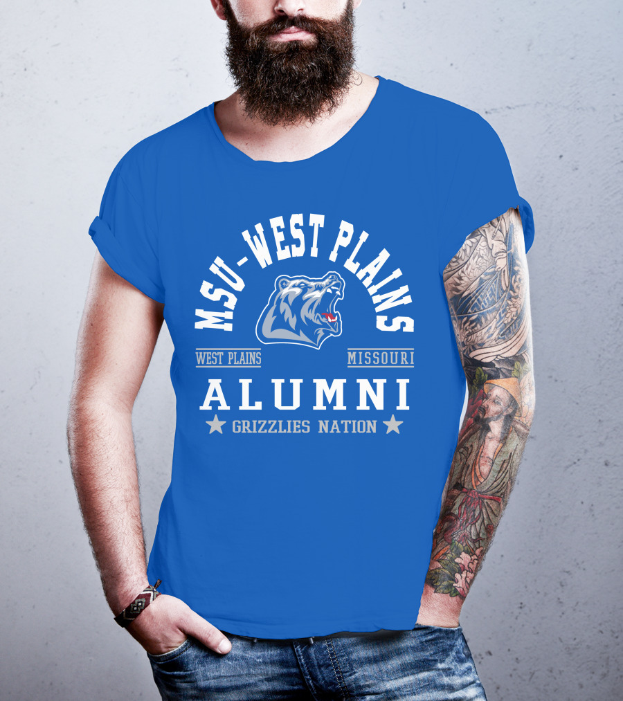 MSU–West Plains Missouri Alumni Grizzlies Nation T-Shirt
