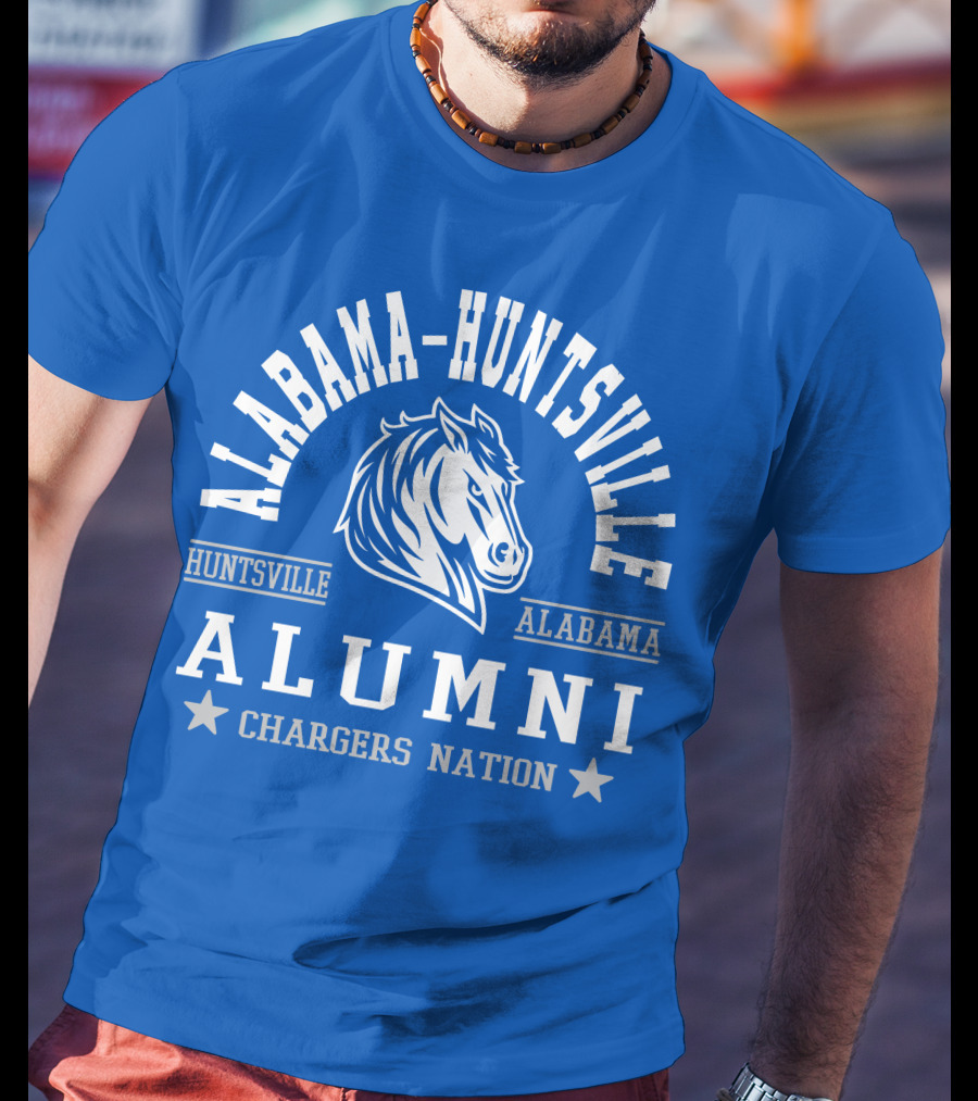 Alabama-Huntsville Chargers Alumni Huntsville Alabama Nation T-Shirt
