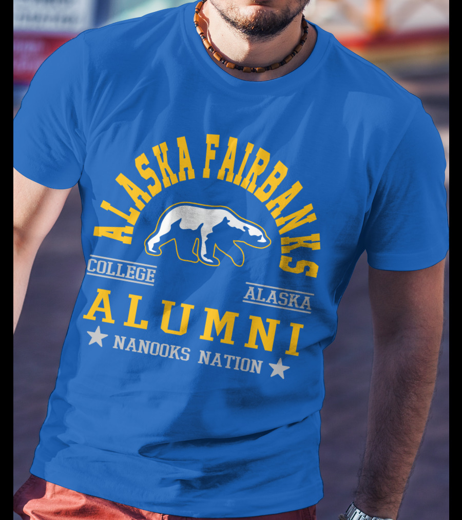 Alaska Fairbanks College Alaska Alumni Nanooks Nation T-Shirt