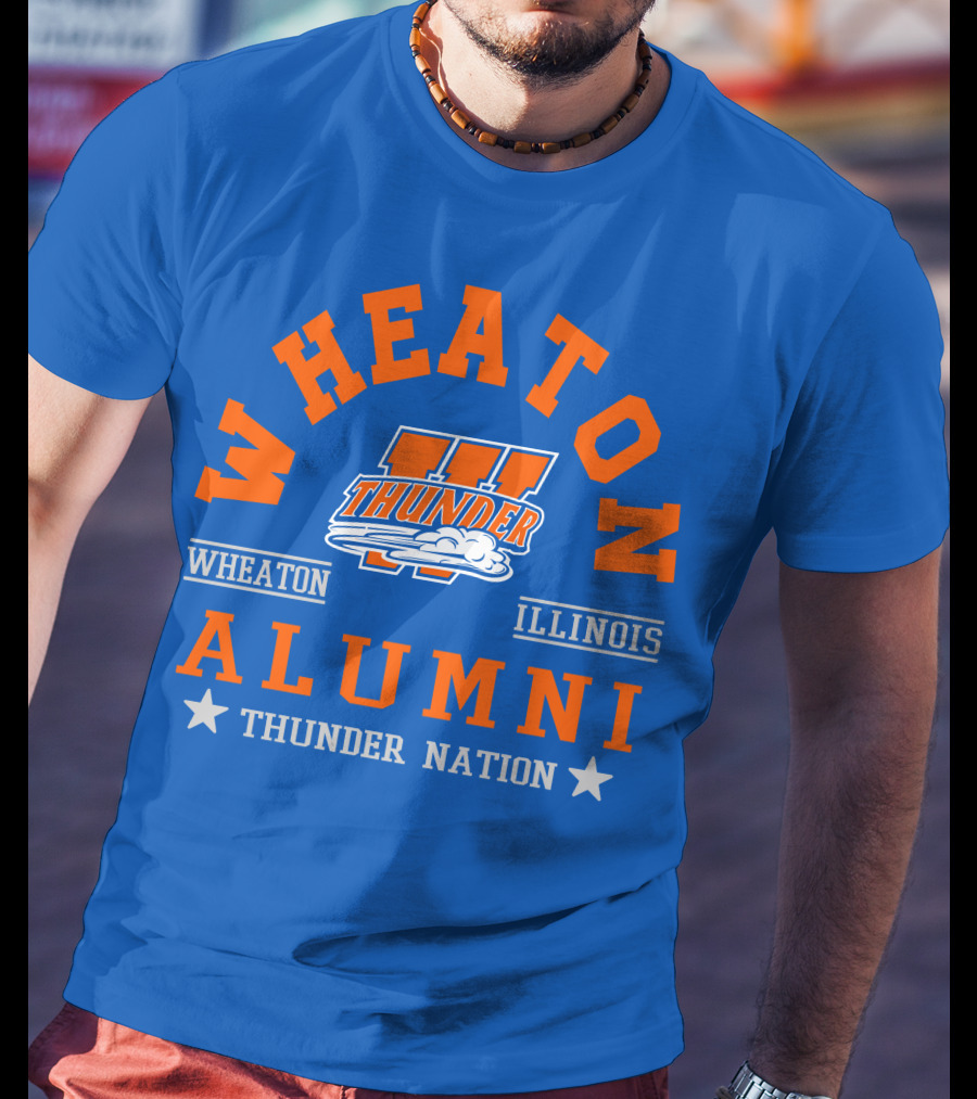 Wheaton Illinois Thunder Alumni Nation T-Shirt