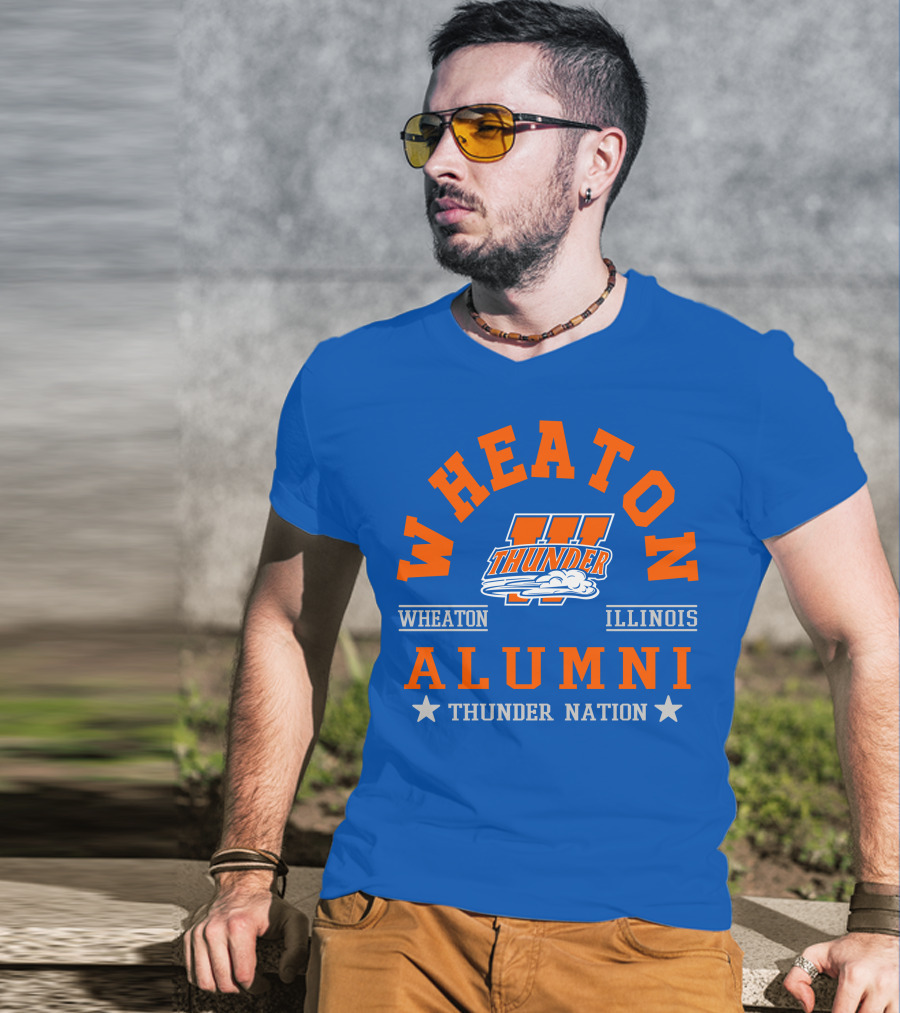 Wheaton Illinois Thunder Alumni Nation T-Shirt