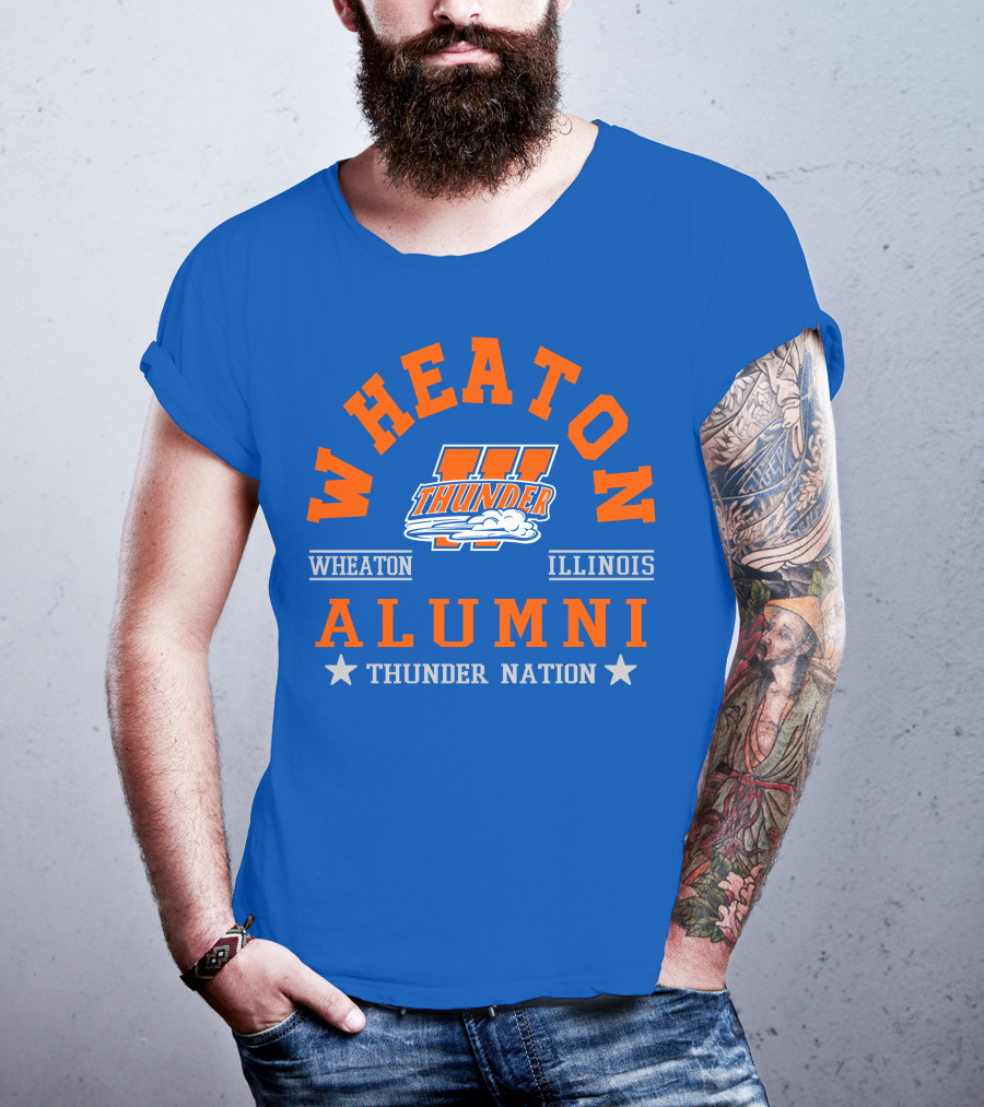 Wheaton Illinois Thunder Alumni Nation T-Shirt