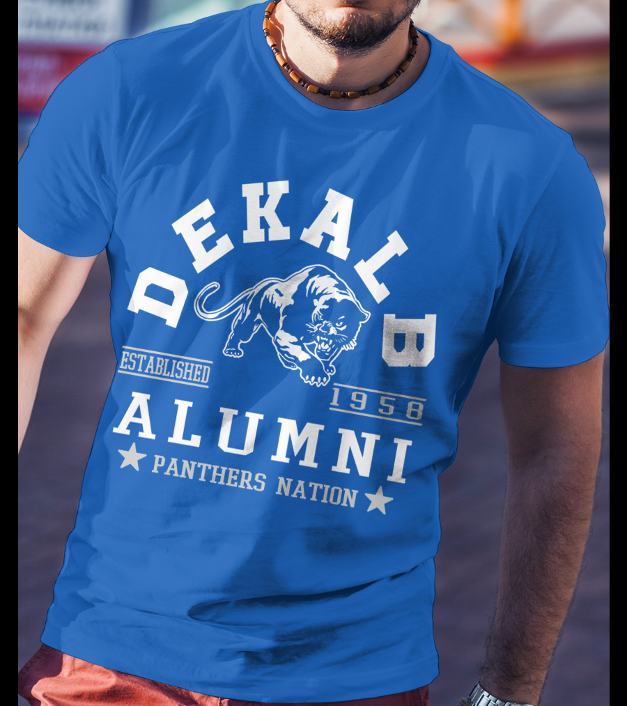 DeKalb Alumni Established 1958 Panthers Nation T-Shirt