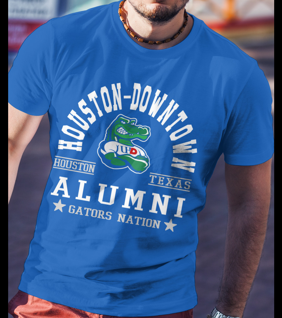 Houston-Downtown Texas Alumni Gators Nation UHD T-Shirt