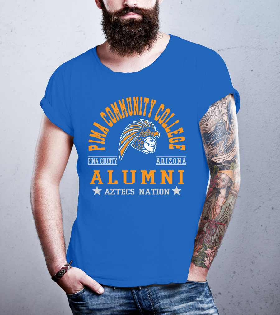 Pima Community College Pima County Arizona Alumni Aztecs Nation T-Shirt