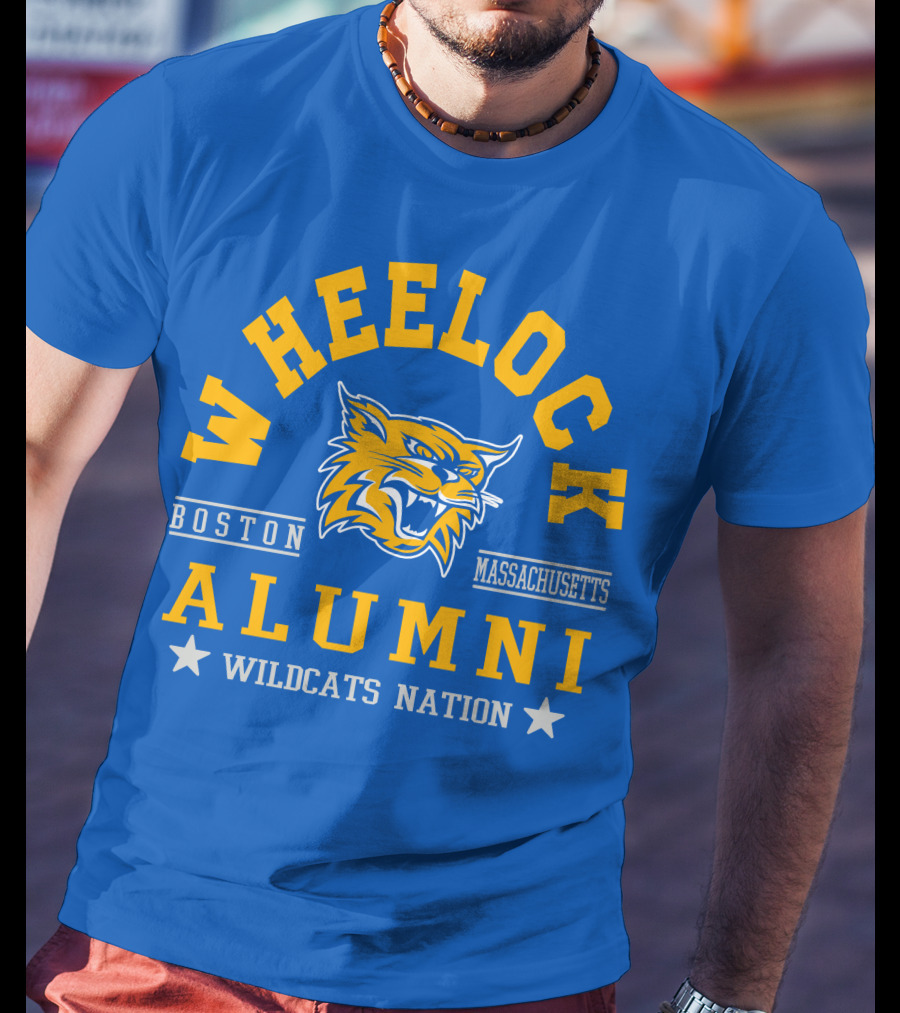 Wheelock College Boston Massachusetts Alumni Wildcats Nation T-Shirt