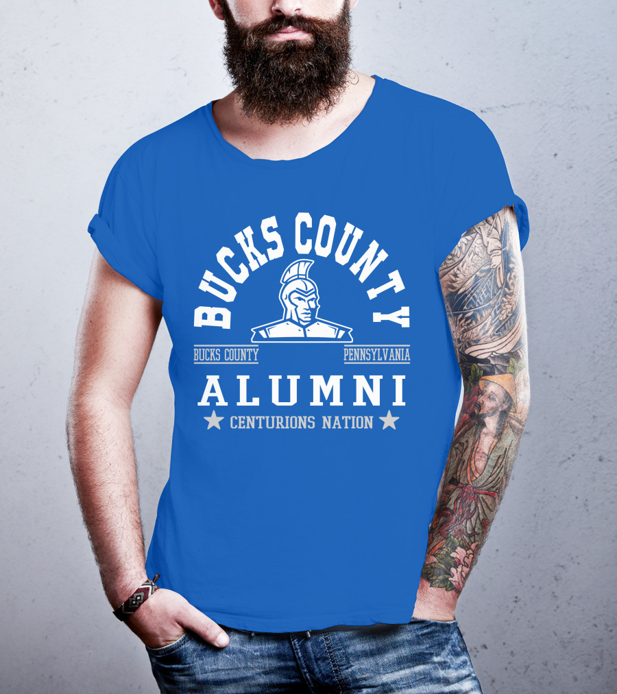 Bucks County Pennsylvania Alumni Centurions Nation T-Shirt