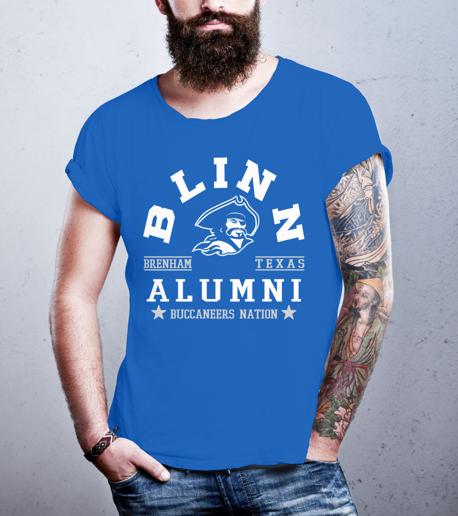 Blinn Brenham Texas Alumni Buccaneers Nation T-Shirt