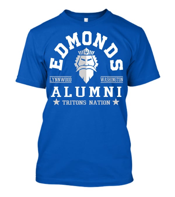 Edmonds Lynnwood Washington Alumni Tritons Nation T-Shirt