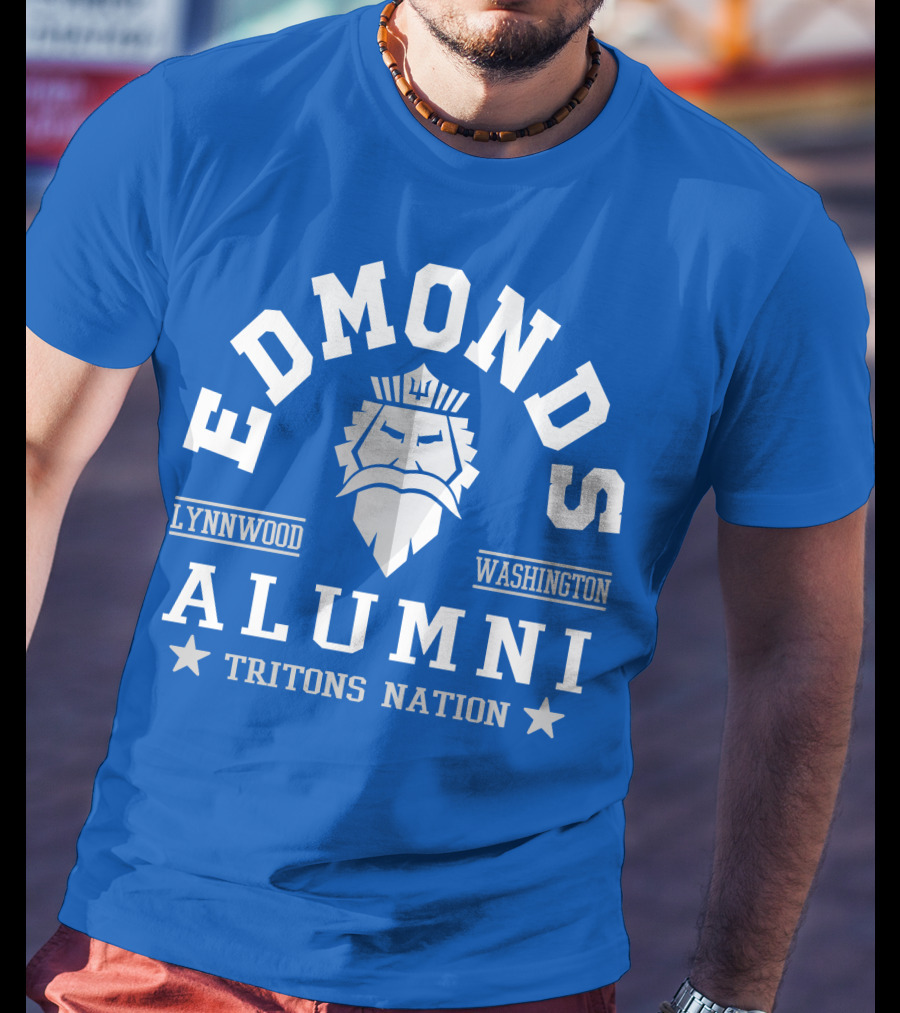 Edmonds Lynnwood Washington Alumni Tritons Nation T-Shirt