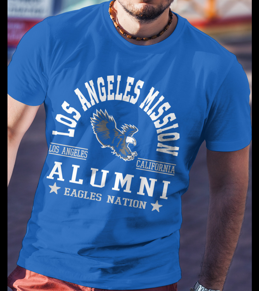 Los Angeles Mission California Alumni Eagles Nation T-Shirt