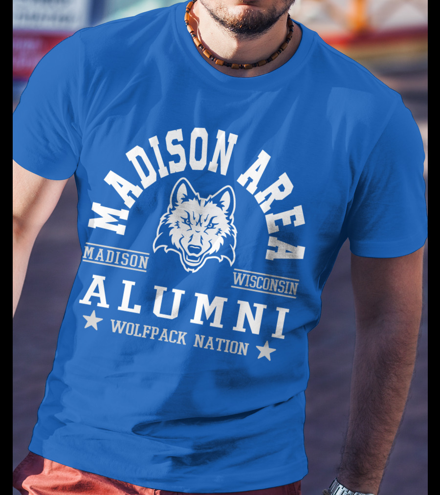 Madison Area Alumni Wolfpack Nation Wisconsin T-Shirt