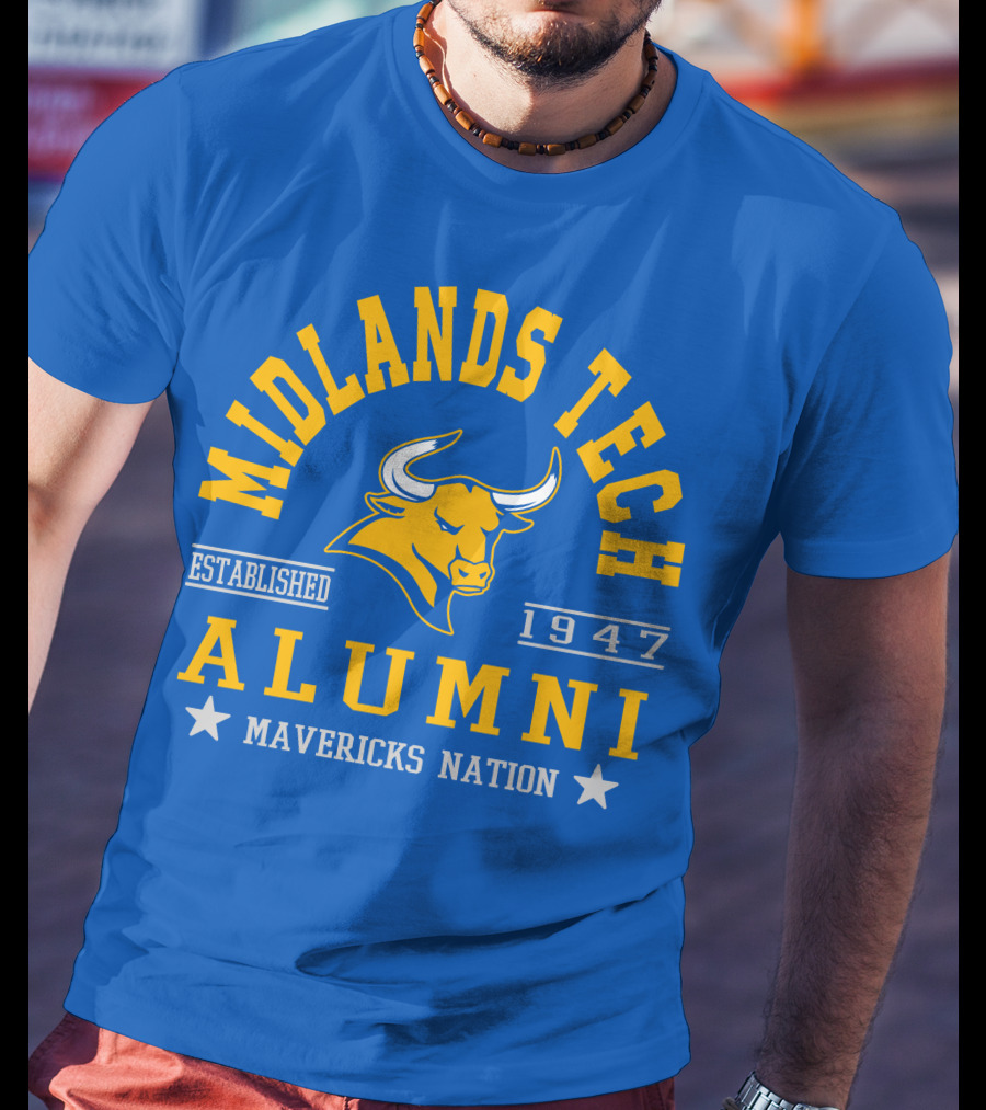 Midlands Tech Alumni Established 1947 Mavericks Nation T-Shirt
