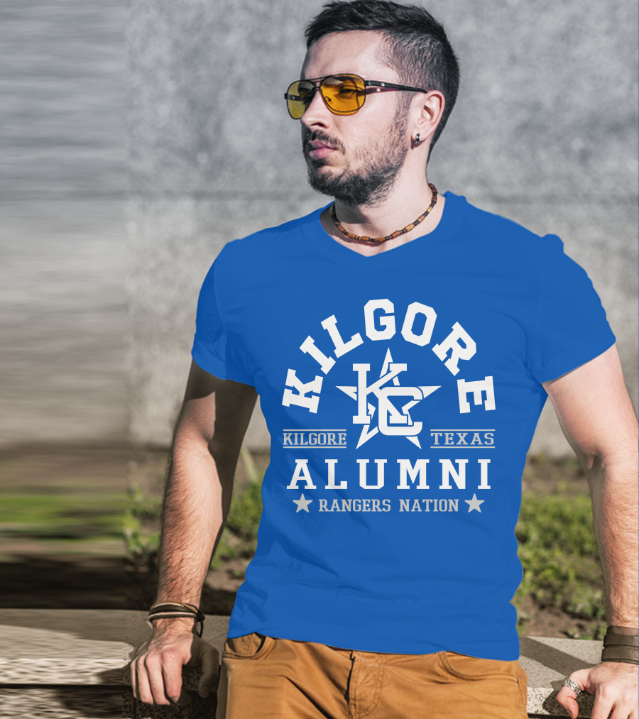 Kilgore Texas KC Alumni Rangers Nation T-Shirt