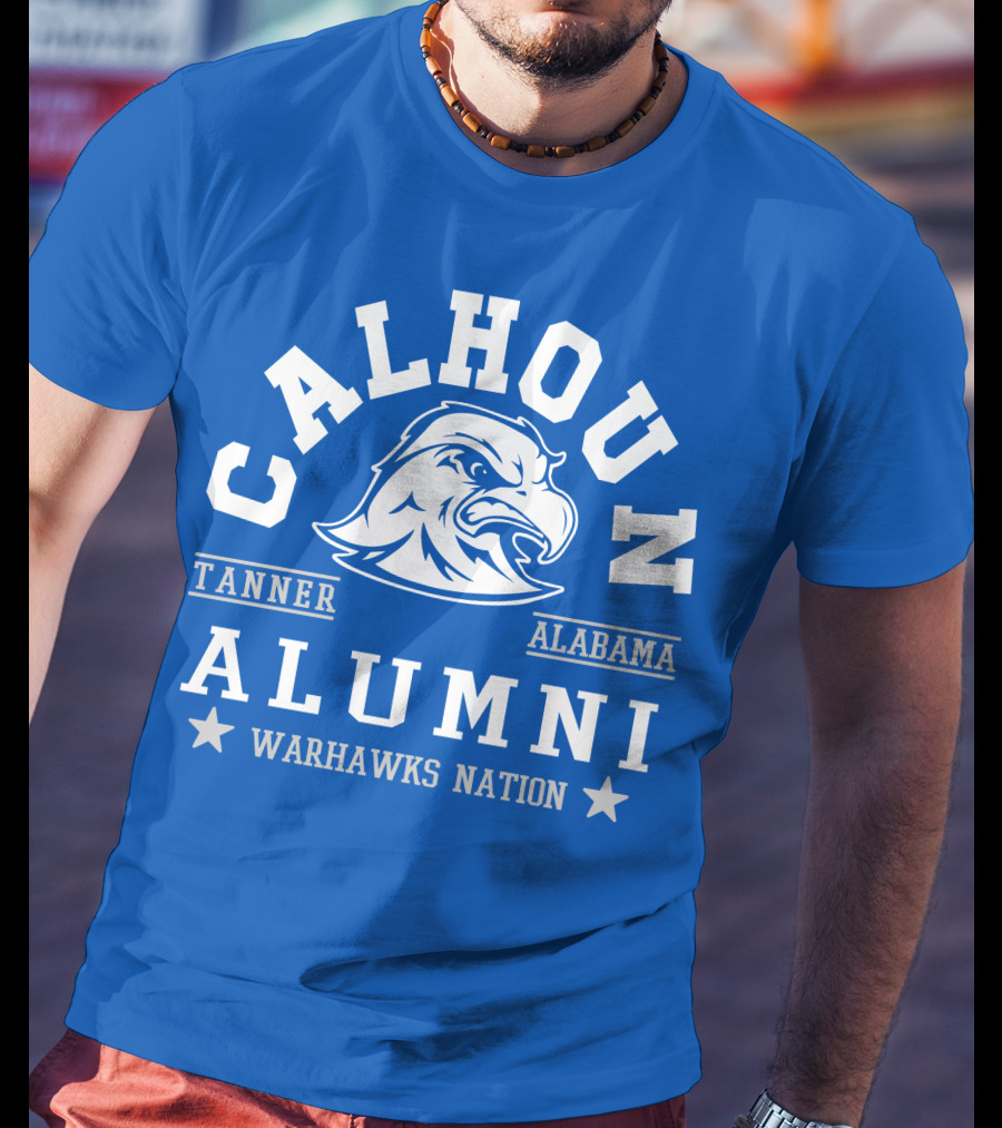 Calhoun Alumni Tanner Alabama Warhawks Nation T-Shirt