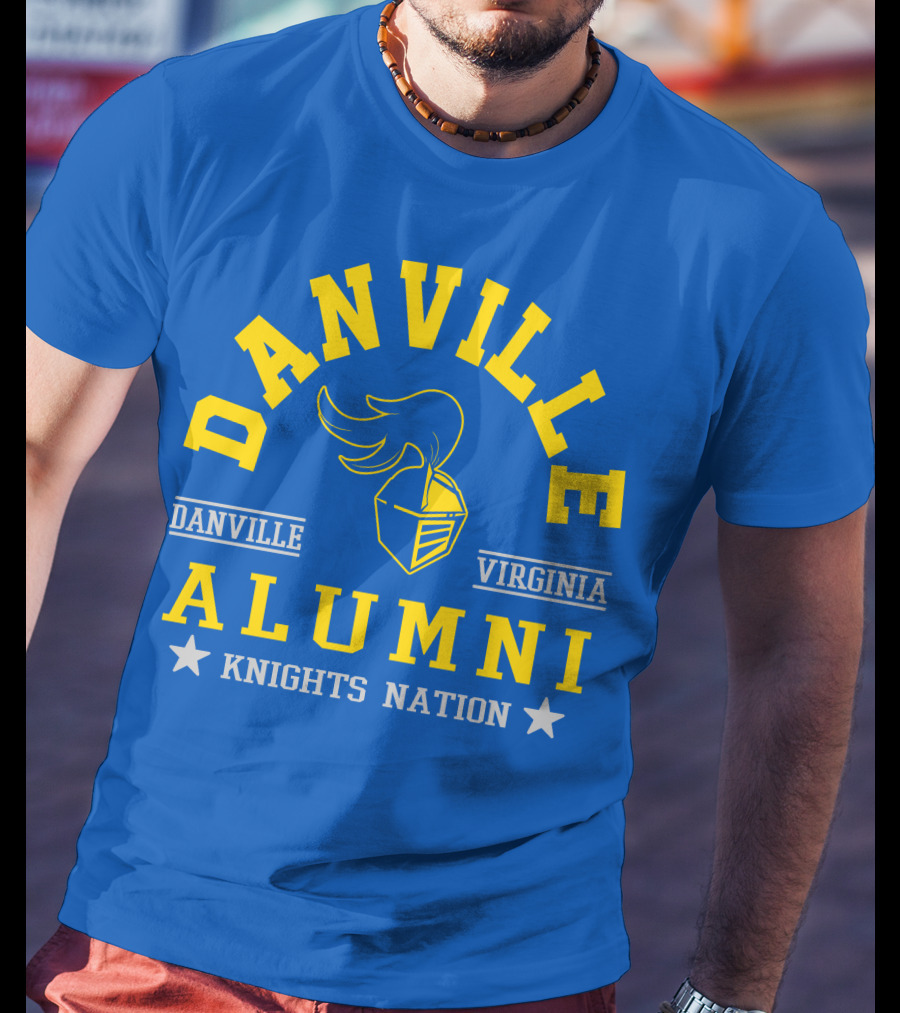 Danville Virginia Alumni Knights Nation T-Shirt