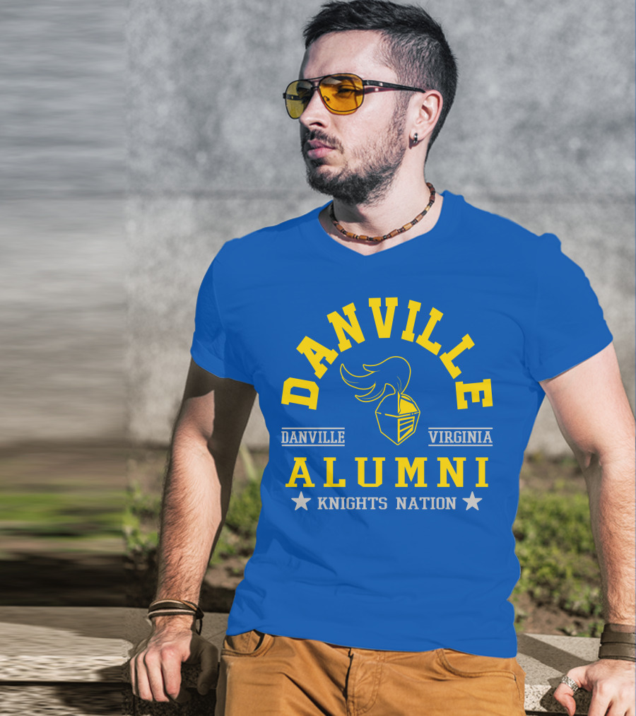 Danville Virginia Alumni Knights Nation T-Shirt