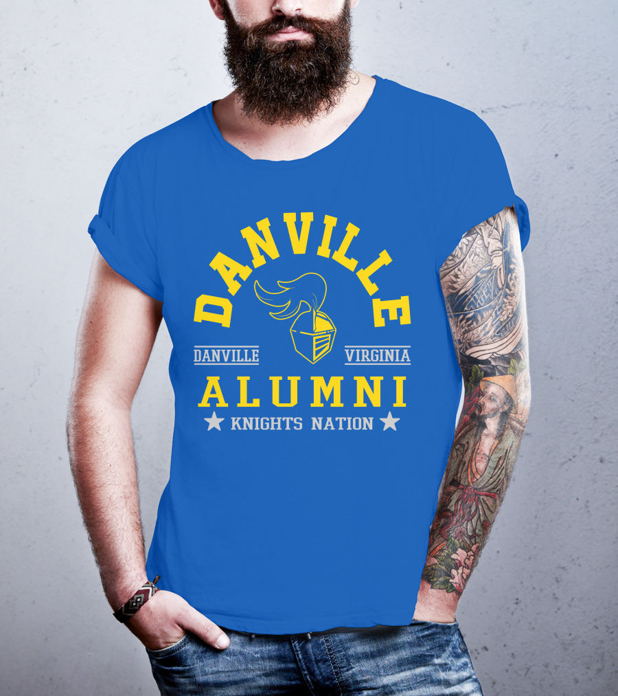 Danville Virginia Alumni Knights Nation T-Shirt