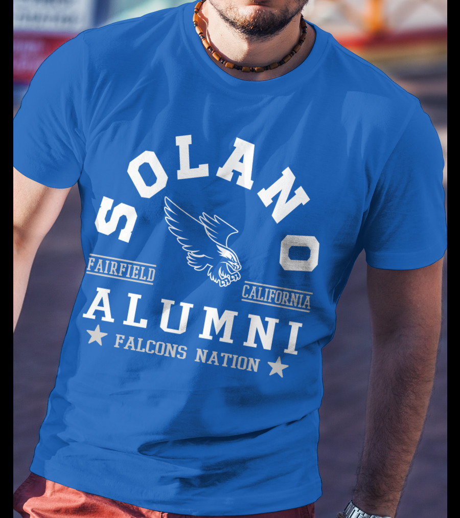 Solano Alumni Fairfield California Falcons Nation T-Shirt