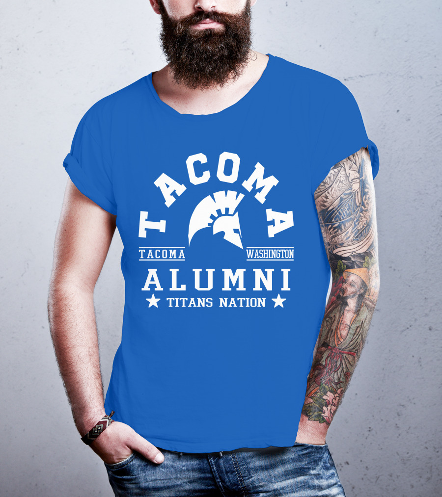 Tacoma Washington Alumni Titans Nation T-Shirt