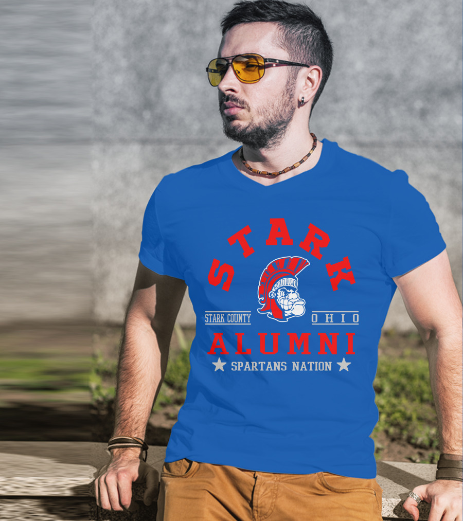 Stark County Ohio Alumni Spartans Nation T-Shirt