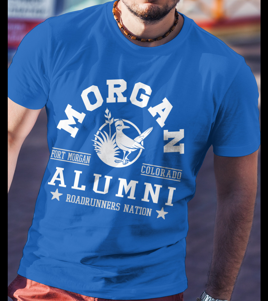 Morgan College Alumni Fort Morgan Colorado Roadrunners Nation T-Shirt