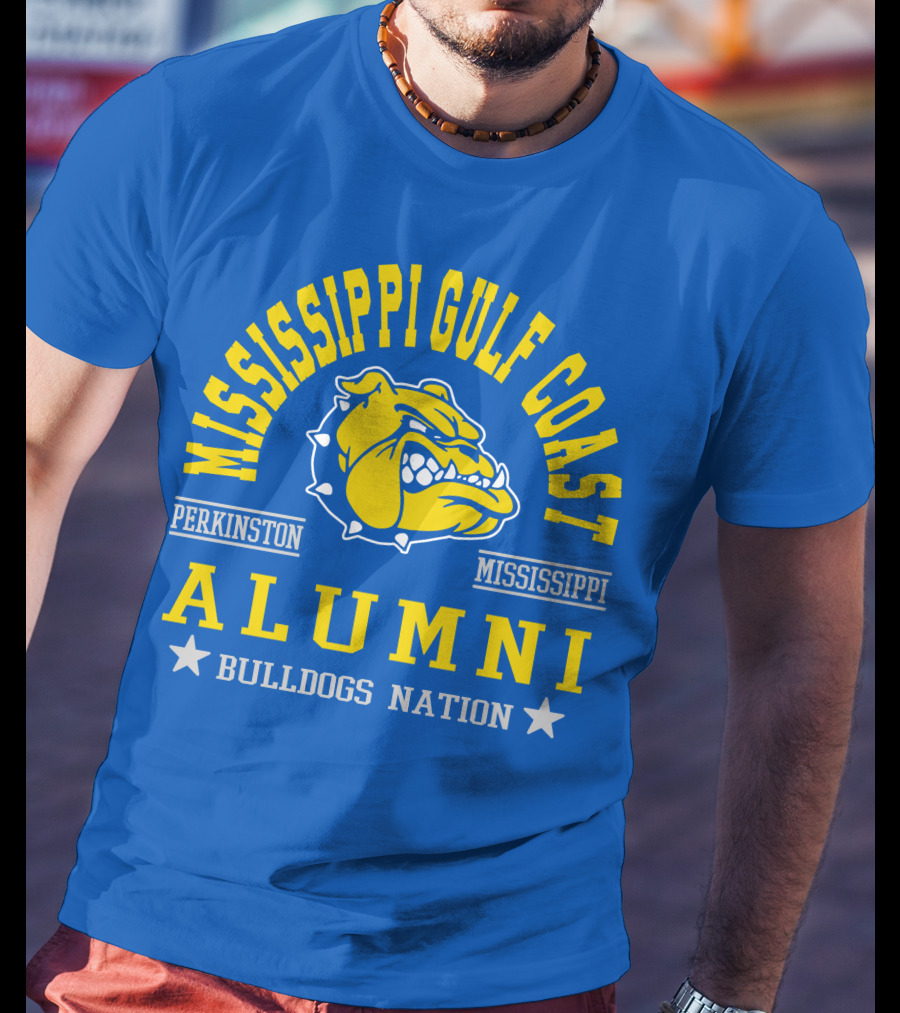 Mississippi Gulf Coast Alumni Bulldogs Nation Perkinston Mississippi T-Shirt