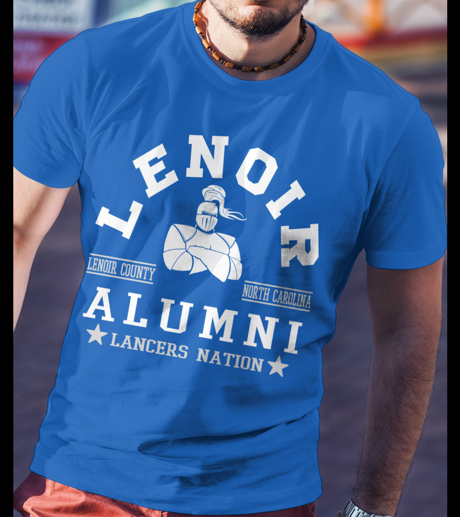 Lenoir County North Carolina Alumni Lancers Nation T-Shirt