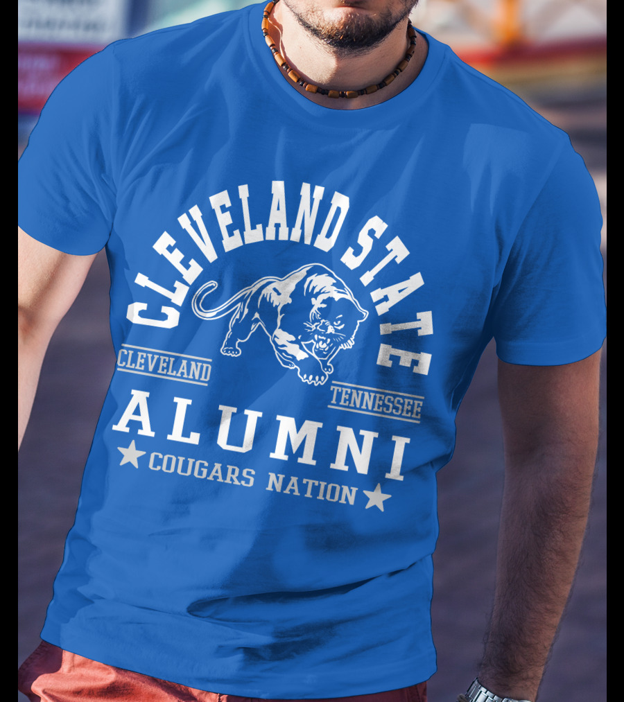 Cleveland State Alumni Cougars Nation Cleveland Tennessee T-Shirt