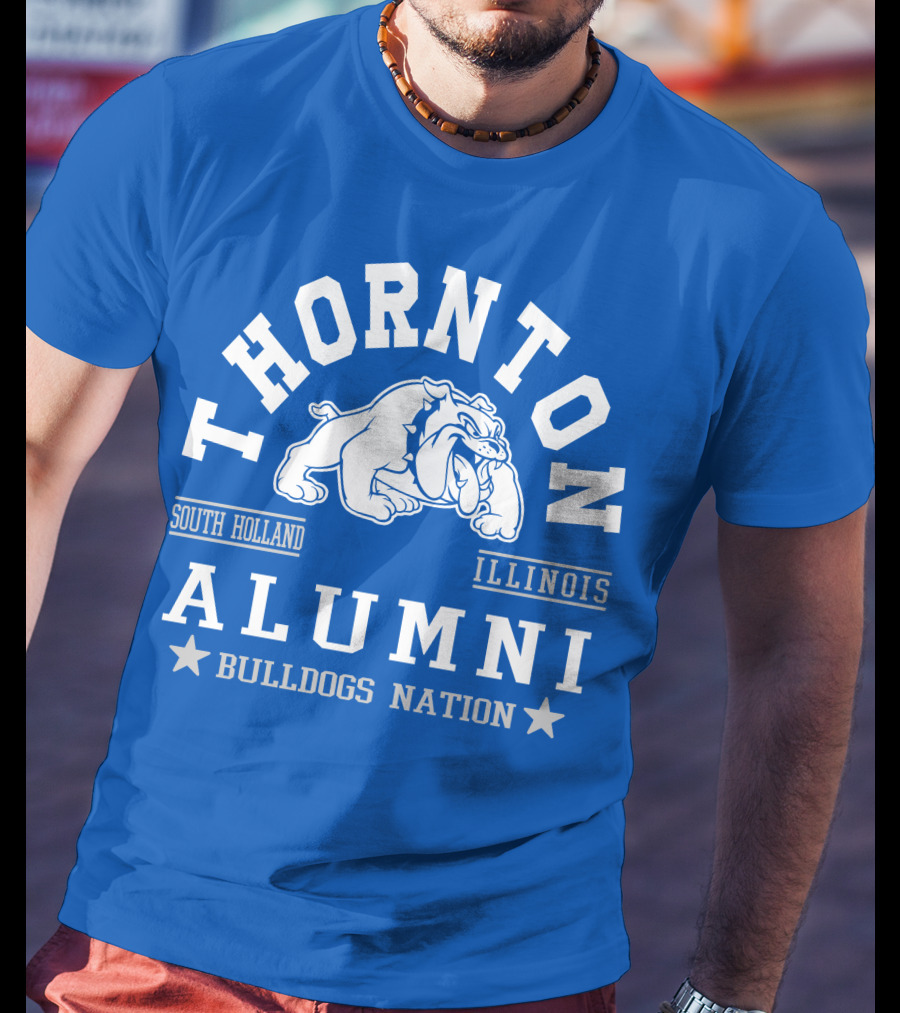 Thornton Alumni Bulldogs Nation South Holland Illinois T-Shirt