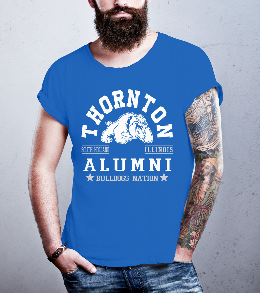 Thornton Alumni Bulldogs Nation South Holland Illinois T-Shirt