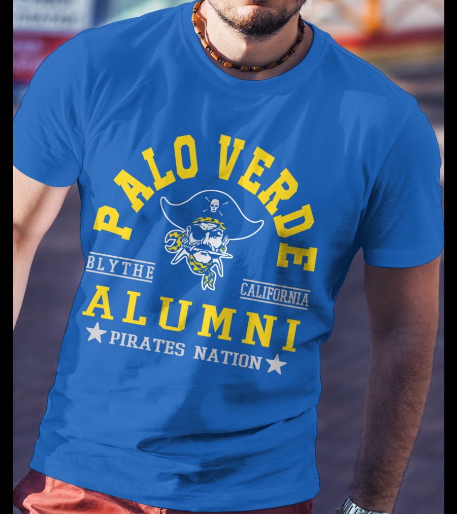 Palo Verde Alumni Pirates Nation Blythe California T-Shirt