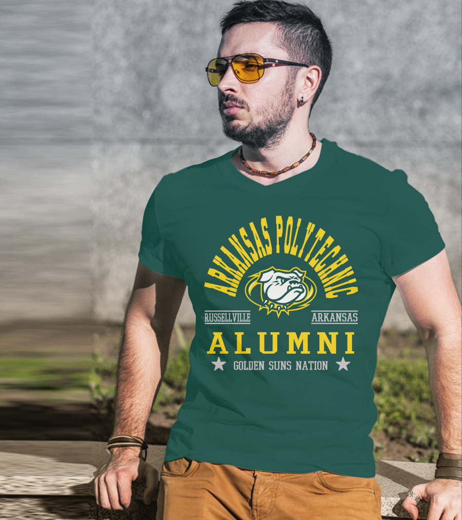 Arkansas Polytechnic Russellville Arkansas Alumni Golden Suns Nation T-Shirt