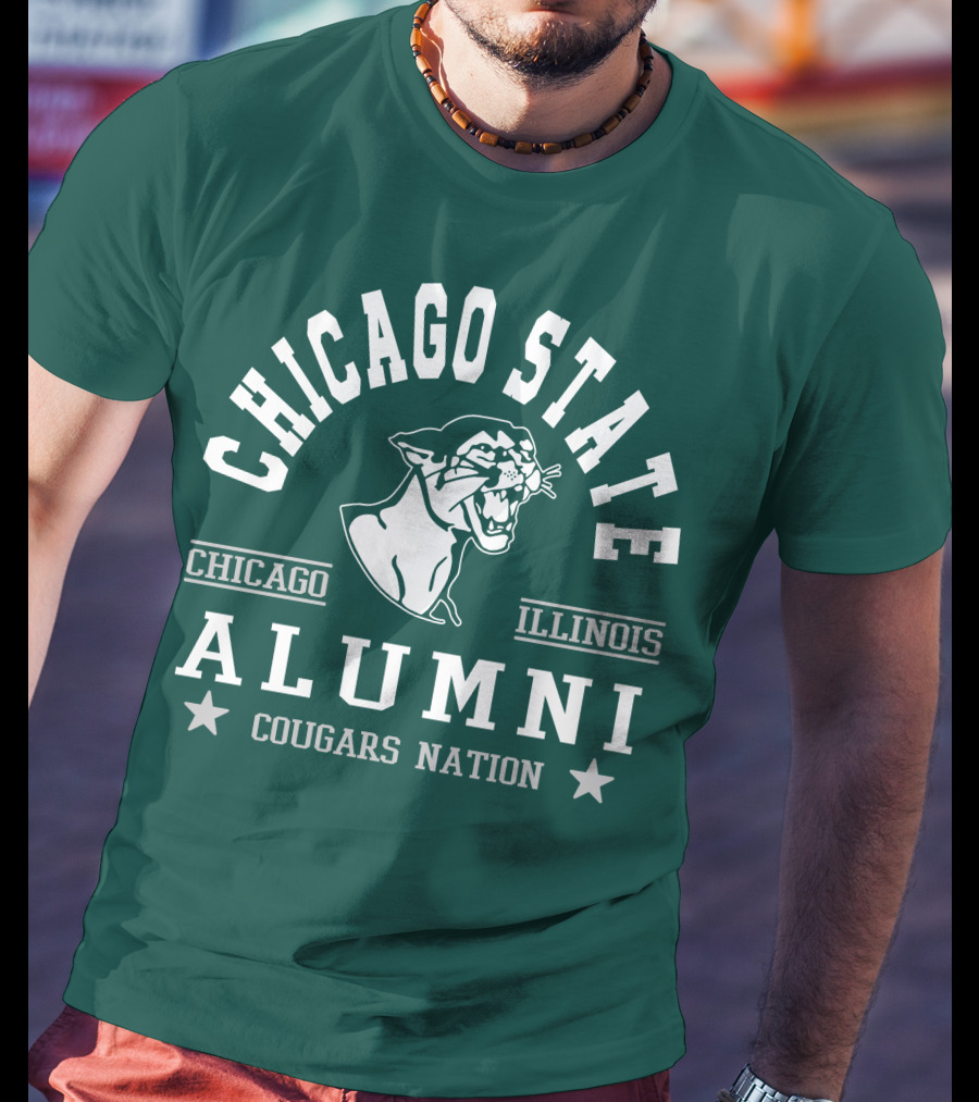 Chicago State Alumni Cougars Nation Illinois T-Shirt