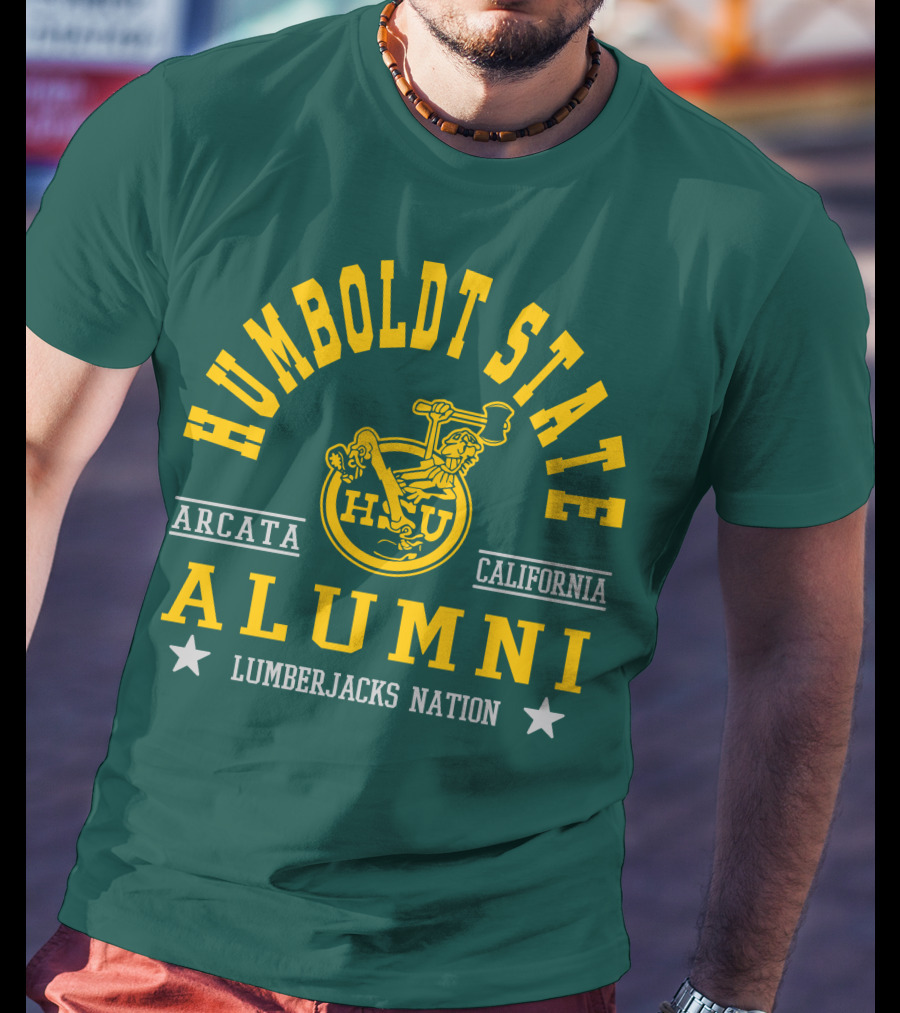 Humboldt State Alumni Arcata California Lumberjacks Nation HSU T-Shirt