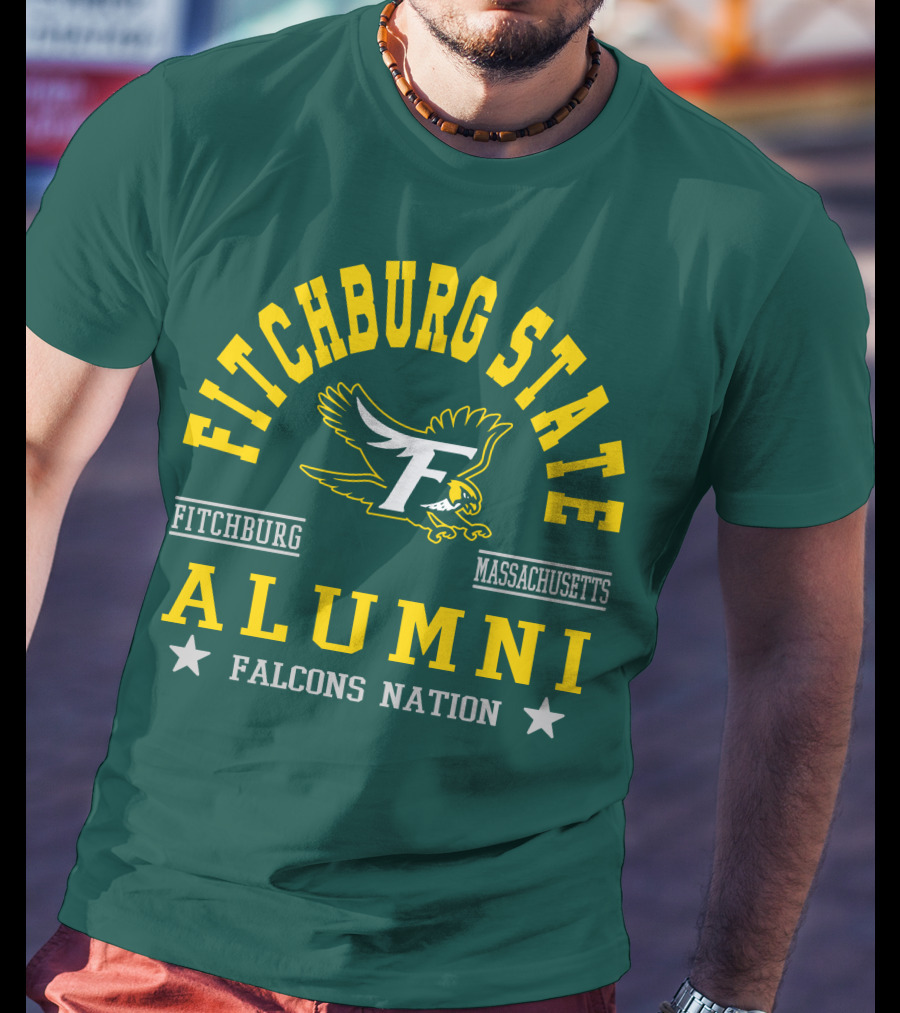 Fitchburg State Alumni Falcons Nation Massachusetts T-Shirt