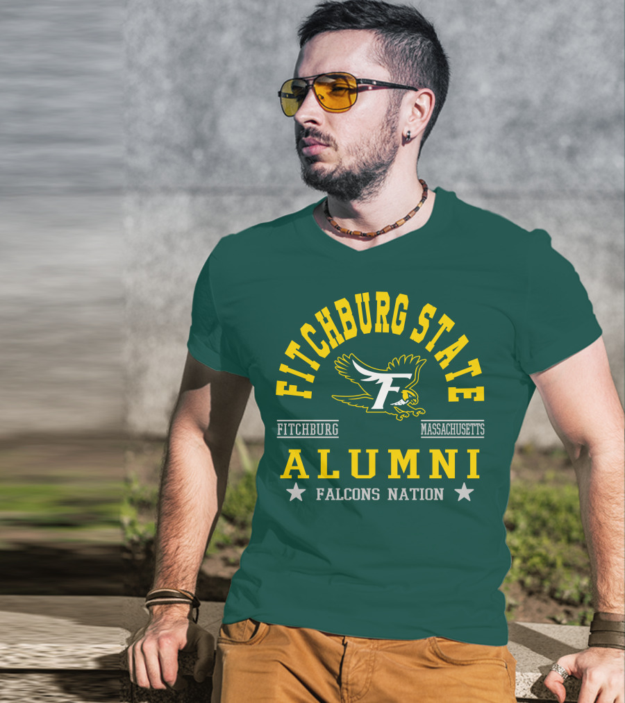 Fitchburg State Alumni Falcons Nation Massachusetts T-Shirt
